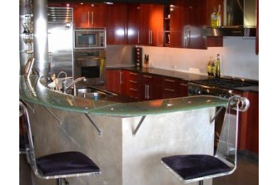 Trendy kitchen photo in Seattle
