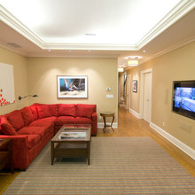 basement family room