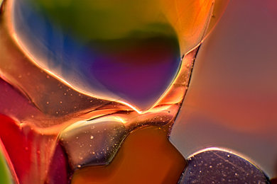 Glass Art Photography - Rainbow Emperor - Omaste Witkowski