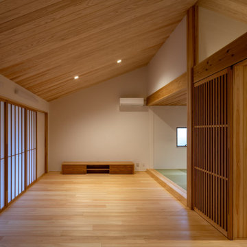 上市の大屋根