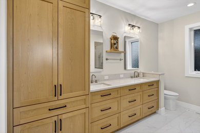 Inspiration for a timeless bathroom remodel in Portland