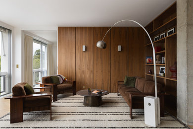 Inspiration pour un salon design.