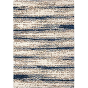 Palmetto Living by Orian Cotton Tail Stone Ombre Area Rug, 9'x13'