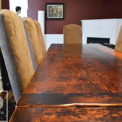 Reclaimed Wood Harvest Tables - Products
