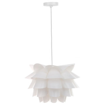 Safavieh Contemporary Design 1-Light White 17.25" Pendant
