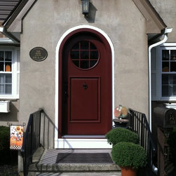 'G165RT' Round Top Entry door by Vintage Doors - Front Doors