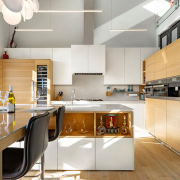 German kitchen cabinets - new Leicht project