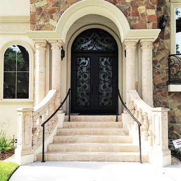 Natural Stone Cantera Columns