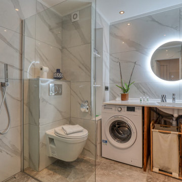 The Fancy Room - projet Paris 16e Longchamp - salle de bain 1