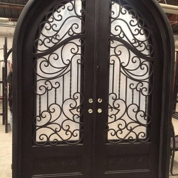 Italy Wrought Iron Door