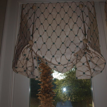 Dashing Daniel Island- Detail of Sitting Room Valance