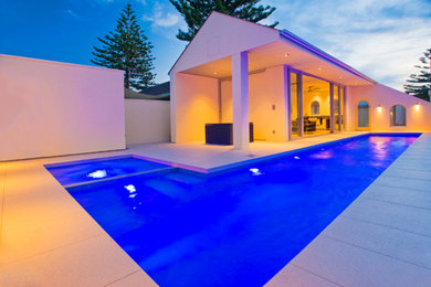 Photo of a modern pool in Adelaide.