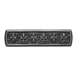Inviting Home Inc. - Fleur-de-Lis Pull, Antique-Style Pewter - Cabinet And Drawer Handle Pulls