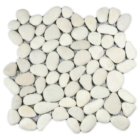 White Pebble Tile