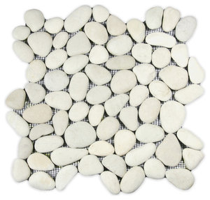 White Pebble Tile