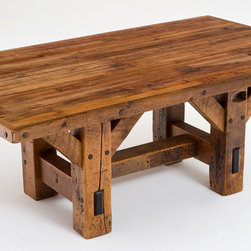 Timber Frame Rustic Dining Table - Dining Tables