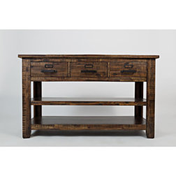 Rustic Console Tables by HedgeApple