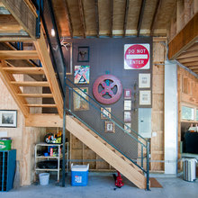 garage staircase