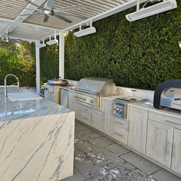 Open Aire Alfresco Competes Against The Elements Of Weather