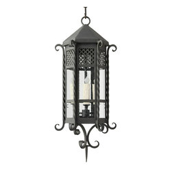 PN-158 Custom Exterior Hand Forged Iron Lights - Products