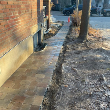 New Hardscape walkway