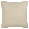Safavieh Snug Knit Pillow Natural 20" X 20"