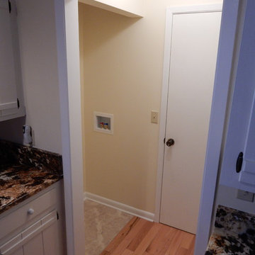 Big thing - big help, turning small pantry into Washer and Dryer closet