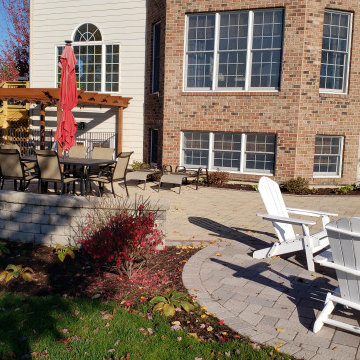 Old Greenwich Cobble Paver Patio in Hawthorn Woods, IL