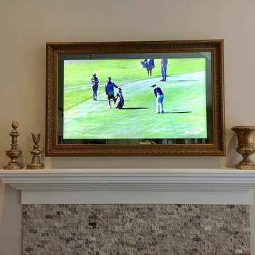 Seura disappearing TV - Custom Frame