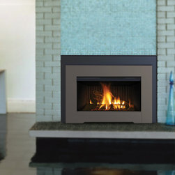 Ravenna - Gas Fireplace Insert by IronStrike - Indoor Fireplaces