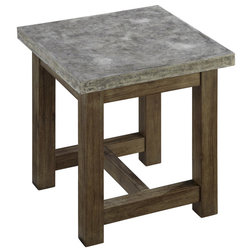 Industrial Outdoor Side Tables by Home Styles Furniture