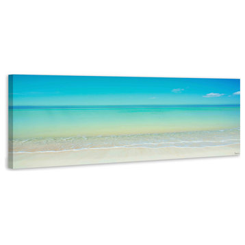 "Scenic Beach" Print on Canvas, 60"x20"