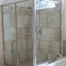 Semi-Frameless Showers - Shower Doors