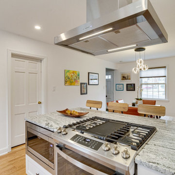 Small Transitional Kitchen Design Kensington, MD
