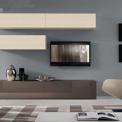 Modern Italian Wall Unit VV 3942 - Products