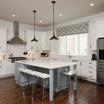 Vienna Custom Home - Clean Lines, Natural Elements and Comfortable