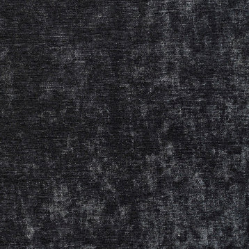 Grey Solid Woven Velvet Upholstery Fabric By The Yard