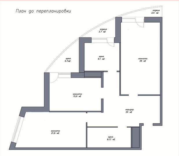 Современный  by Архитектурное бюро «Берлога»