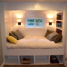 basement bedroom