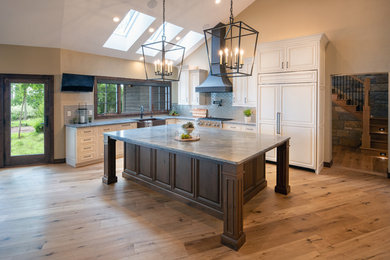 Inspiration for a rustic kitchen remodel in Other