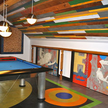 Garage game room