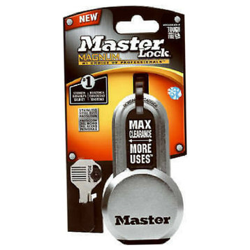 Master Lock M930XKADLHCCSEN Magnum Solid-Steel Padlock
