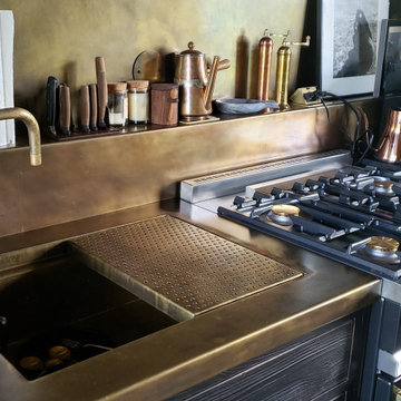 Formed Brass Countertop