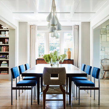 Beach Style Dining Room