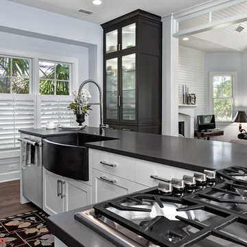 White Shaker Modern Kitchen