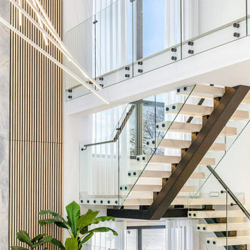 Curtains for Tall Staircase Windows – Floor-to-Ceiling Solution