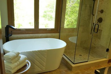 Foto de cuarto de baño clásico de tamaño medio