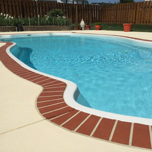 75 Beautiful Stamped Concrete Pool Pictures & Ideas | Houzz