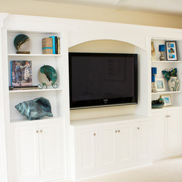 Entertainment Center, White