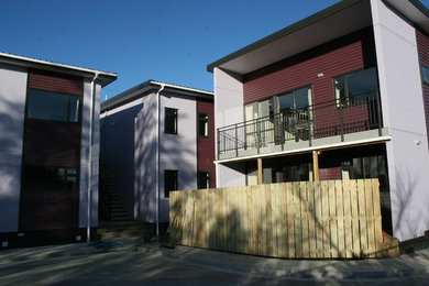 Modern exterior in Christchurch.